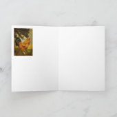 シャンティクレアの空白の雄鶏グリーティングカード カード (内部)