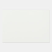 シャンティリーレース無地のカラー ラッピングペーパーシート (正面2)