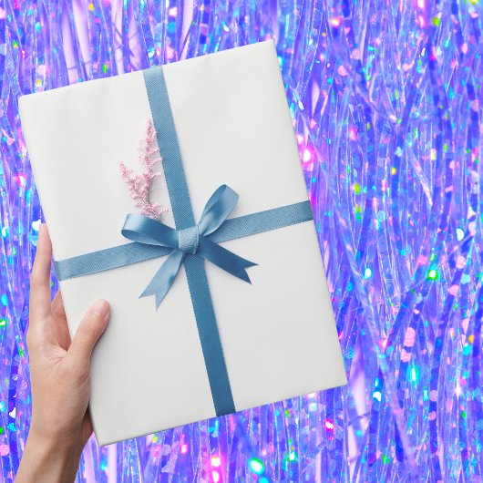 シャンティリーレース無地のカラー ラッピングペーパー