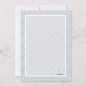 シャンティリー宗教確認招待状 招待状 (裏面)