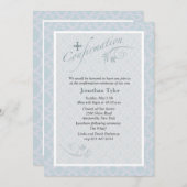 シャンティリー宗教確認招待状 招待状 (正面/裏面)