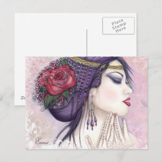 シャンティ ポストカード (正面/裏面)