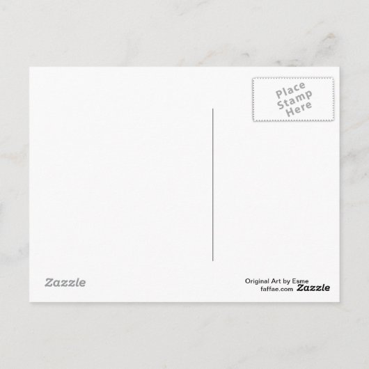 シャンティ ポストカード (裏面)