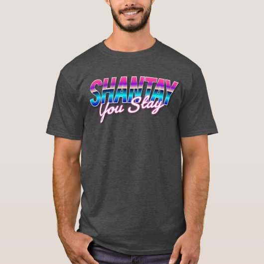 シャンテ、あなたはとどまれ Tシャツ (正面)