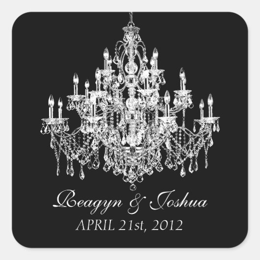 シャンディーアモーレステッカー スクエアシール (正面)