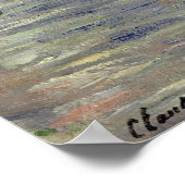 シャンデトゥリプスとオランデ – クロードモネ – 1886 ポスター (角)