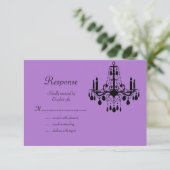 シャンデリアとこうもりRSVP 出欠カード (スタンド正面)