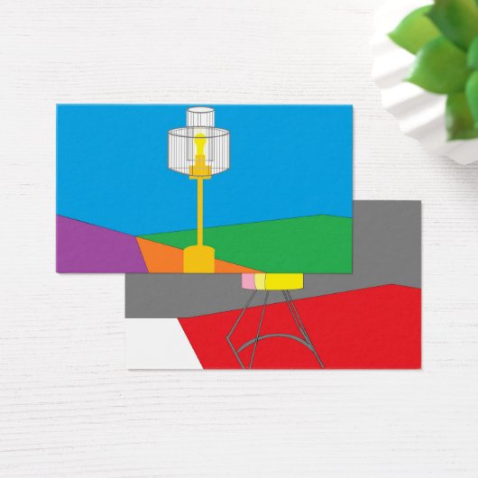 シャンデリアと表彰台の標準ラベル (デスク)