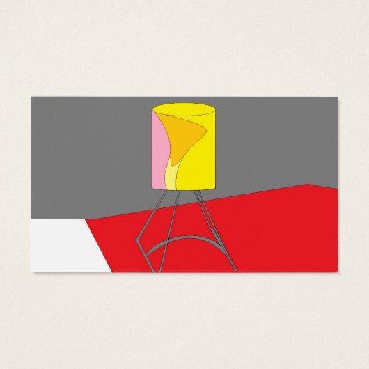 シャンデリアと表彰台の標準ラベル (裏面)