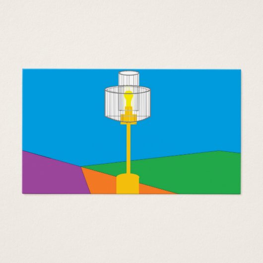 シャンデリアと表彰台の標準ラベル (正面)