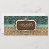 シャンデリアなめしサロンギフト証明書金ゴールド (正面)