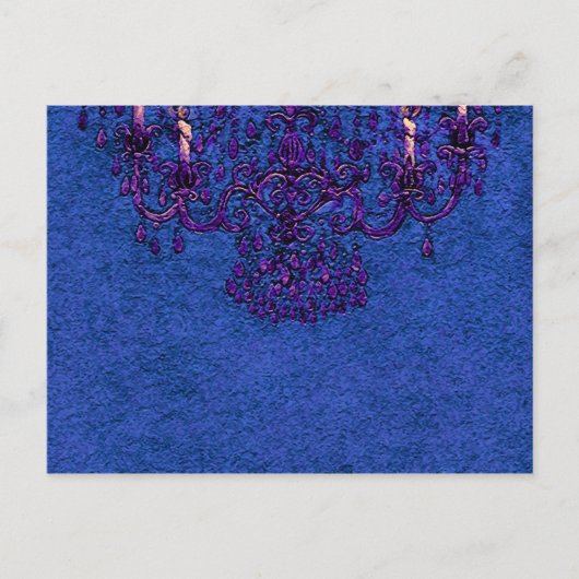 シャンデリアのはがきで私に会う ポストカード (正面)