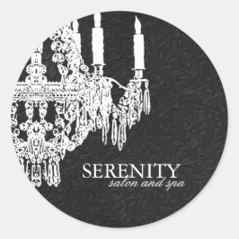 シャンデリアのシール ラウンドシール