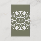 シャンデリアの名刺-コケ 名刺 (裏面)