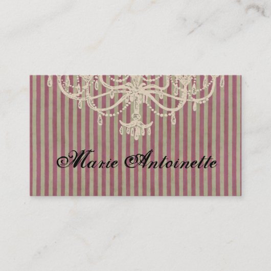 シャンデリアの喜び~名刺 名刺 (正面)