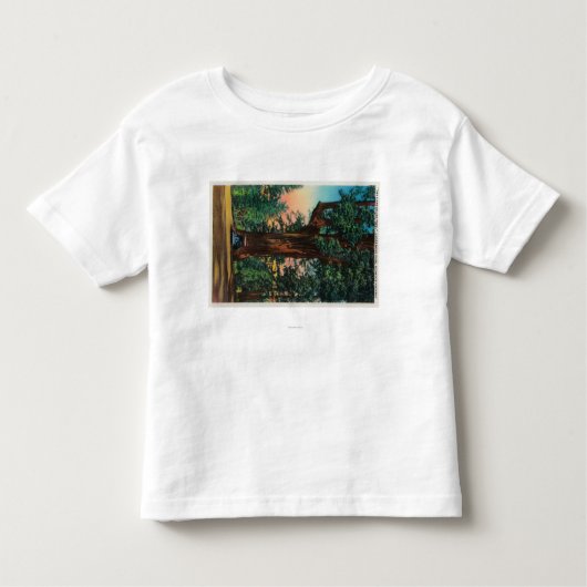 シャンデリアの木、下草公園 トドラーTシャツ (正面)