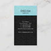 シャンデリアの水晶の不動産の名刺 名刺 (裏面)