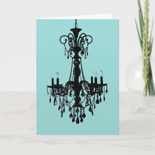 シャンデリアの青 カード (正面)