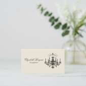 シャンデリアの~の名刺とロマンス 名刺 (スタンド正面)