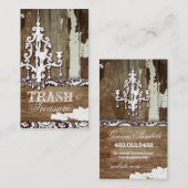 シャンデリアを秘蔵するGCの屑 名刺 (正面/裏面)