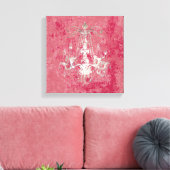 シャンデリアエレガンスチェンジカラー～キャンバスプリント キャンバスプリント (インサイチュ (リビング))