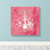 シャンデリアエレガンスチェンジカラー～キャンバスプリント キャンバスプリント (インサイチュ (ウッドフロア))