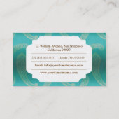 シャンデリアエレガント灯 名刺 (裏面)