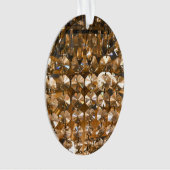 シャンデリアガラスプリント オーナメント (正面)