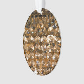 シャンデリアガラスプリント オーナメント (正面)