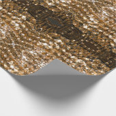 シャンデリアガラスプリント ラッピングペーパー (角)