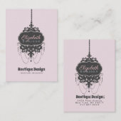 シャンデリアシック（色の変更） - 名刺 (正面/裏面)