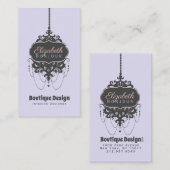 シャンデリアシック(色の変更) - 名刺 (正面/裏面)