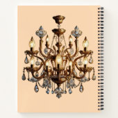 シャンデリアチャーム ノートブック (裏面)