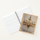 シャンデリアチャーム ノートブック (内部)