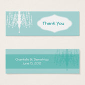 シャンデリアメッセージカード (正面&裏面)