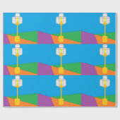 シャンデリアラッピング紙 ラッピングペーパー (フラット)