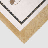 シャンデリアヴィンテージフランスの建築スケッチ 薄葉紙 (詳細)