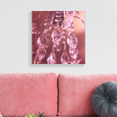 シャンデリア帆布 キャンバスプリント (インサイチュ (リビング))