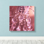 シャンデリア帆布 キャンバスプリント (インサイチュ (ウッドフロア))