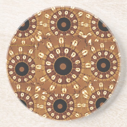 'シャンデリア抽象芸術'コースター コースター (正面)