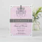 シャンデリア招待状 招待状 (スタンド正面)