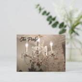 シャンデリア茶パーティー! ポストカード (スタンド正面)