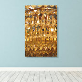 シャンデリア キャンバスプリント (インサイチュ (ウッドフロア))