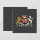 シャンデリア クチュール™ ブランド - 招待状 / 出席確認 (正面/裏面)