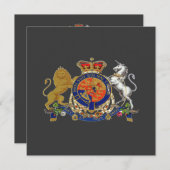 シャンデリア・クチュール™ ブランド - 招待状 / 出席返信 (正面/裏面)