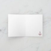 シャンデリア～ピンクきらめくフランスのスタイル カード (内部)