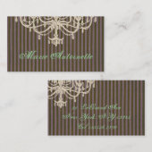 シャンデリア·プレジャー·~の名刺 名刺 (正面/裏面)