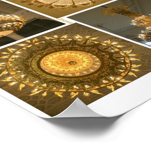 シャンデリア ポスター (角)