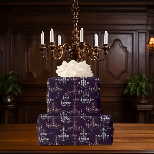 シャンデリア ラッピングペーパー