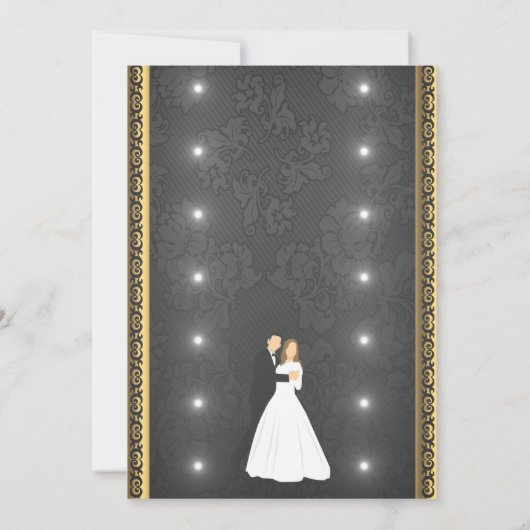 シャンデリア 招待状 (裏面)